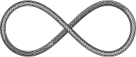 Decorative Chain Infinity Symbol