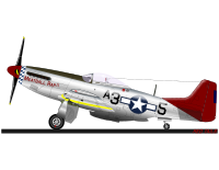 P-51D RED TAILS
