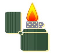 Basic Lighter - Green
