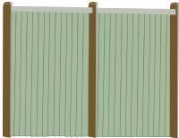 Wood Fence Facing
