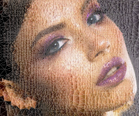 Low Poly Woman Portrait