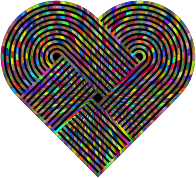 Radiant Interleaved Heart Design With BG