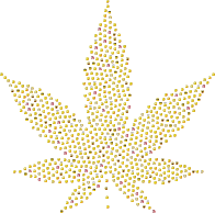 Smileys Marijuana Silhouette