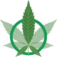 Marijuana Peace Symbol