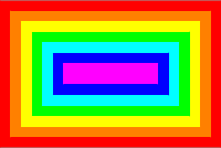 Rectangular Gradient without gaps