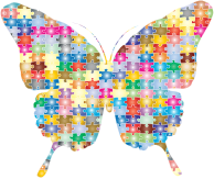 Butterfly Jigsaw Puzzle Prismatic 2