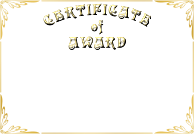 Certificate of Award 2 (A4)
