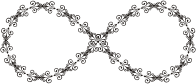 Art Deco Style Flourish Infinity