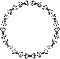 Art Deco Style Flourish Frame 3