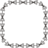 Art Deco Style Flourish Frame 4