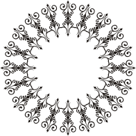 Art Deco Style Flourish Frame 5