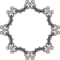 Art Deco Style Flourish Frame 7