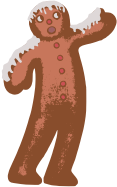 Frosted Gingerbread Guy
