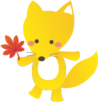 Fox with Leaf