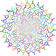 Wheelchair Icon Vortex Prismatic