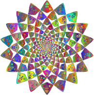 Elaborate Line Art Vortex Polyprismatic