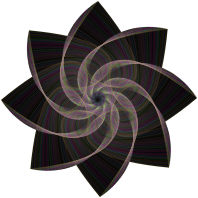 Mystical Star Line Art Prismatic