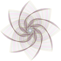 Mystical Star Line Art Prismatic No BG