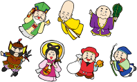 Seven Gods of Luck and Good Fortune (#3)