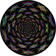 Geometric Lines Vortex Chromatic