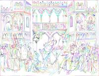 The Martyrdom Of St George Prismatic No BG