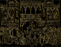 The Martyrdom Of St George Gold