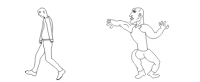 Virgin vs. Chad very basic template