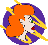 Doodle Girl - Redhead