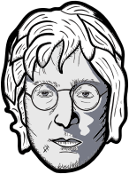 John Lennon Portrait By blambasa