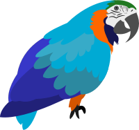 Cartoon Parrot