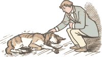 Man and a Dog