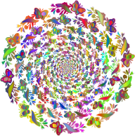 Ribbons Border Stretched 23 No BG