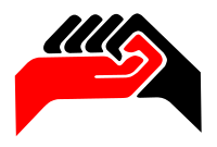 Red And Black Fists