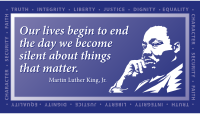 Martin Luther King Values