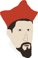 Portrait of a Cardinal (Face)