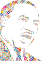 Martin Luther King Jr Silhouette Circles The Dream Is Still Alive Edition