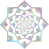 Vintage Greek Maelstrom Prismatic No BG