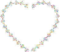 Vintage Greek Heart Prismatic