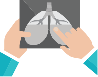 Hands Examining Medical Results