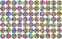 Geometric Line Art Pattern 2 Polyprismatic No BG
