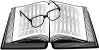 Book with Glasses