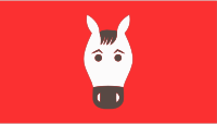 Red Horse Flag