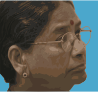Woman with a Bindi