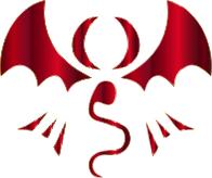 Fantasy Dragon Logo By Falco276 Crimson