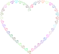 Handshake Heart Prismatic