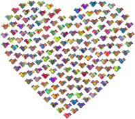 Handshake Heart II Polyprismatic