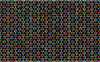 Simple Hexagonal Ellipsoids Pattern Prismatic