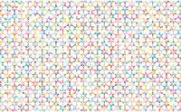 Simple Hexagonal Ellipsoids Pattern Prismatic No BG