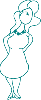 Cartoon Figure Woman
