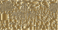 Jesus And His Flock Gold